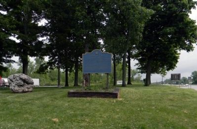 Wide view of the Niagara Frontier Marker. Click for full size. Wide view of the Niagara Frontier Marker image. Click for full size.