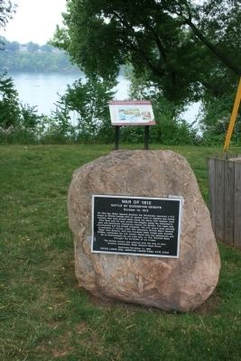 The Battle of Queenston Heights Marker image. Click for full size.