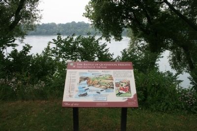 The Battle of Queenston Heights Marker. Click for full size. The Battle of Queenston Heights Marker image. Click for full size.