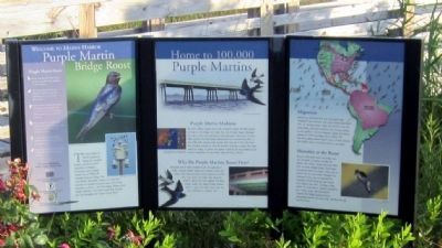 Purple Martin Bridge Roost Marker image. Click for full size.