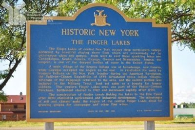 The Finger Lakes Marker image. Click for full size.
