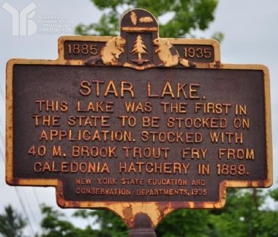 Star Lake Marker image. Click for full size.