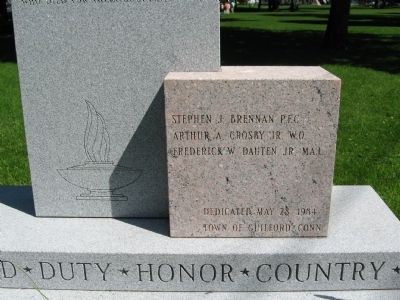 Guilford Vietnam Memorial image. Click for full size.