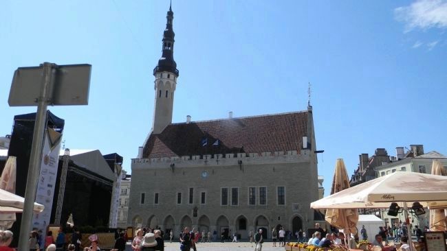 Tallinn Town Hall - <i>Anno 1404</i>. Click for full size. Tallinn Town Hall - <i>Anno 1404</i> image. Click for full size.
