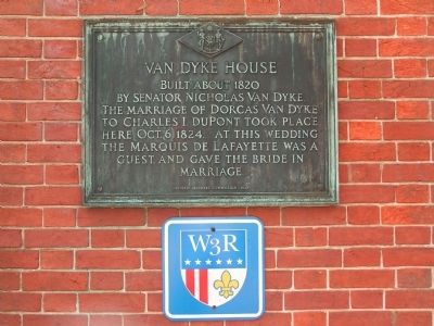 Van Dyke House Marker image. Click for full size.