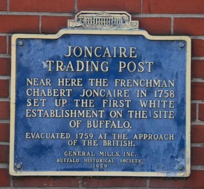 Joncaire Trading Post Marker. Click for full size. Joncaire Trading Post Marker image. Click for full size.