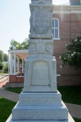 Tyrrell County Confederate Monument (side 2) image. Click for full size.