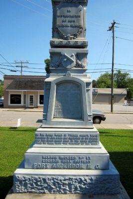 Tyrrell County Confederate Monument (side 3) image. Click for full size.