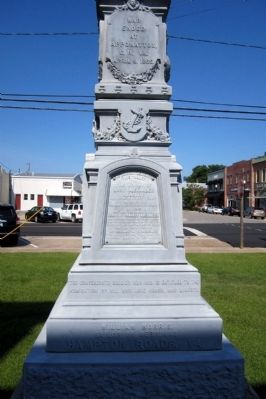 Tyrrell County Confederate Monument (side 4) image. Click for full size.