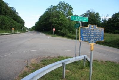 The Old Portage Road Marker. Click for full size. The Old Portage Road Marker image. Click for full size.