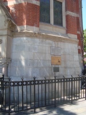 Jefferson Market Courthouse Marker image. Click for full size.