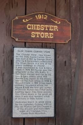 Olde Towne Corner Store Marker. Click for full size. Olde Towne Corner Store Marker image. Click for full size.