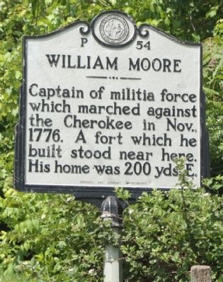 William Moore Marker image. Click for full size.