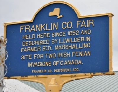 Franklin Co. Fair Marker image. Click for full size.