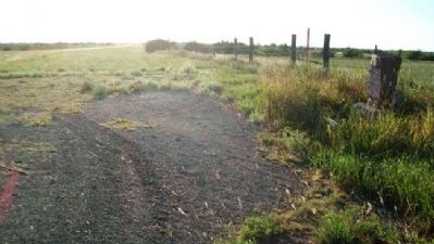 Santa Fe Trail Marker. Click for full size. Santa Fe Trail Marker image. Click for full size.