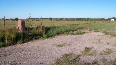 Santa Fe Trail Marker. Click for full size. Santa Fe Trail Marker image. Click for full size.