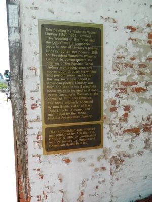 The Wedding of the Rose and the Lotus Marker. Click for full size. The Wedding of the Rose and the Lotus Marker image. Click for full size.