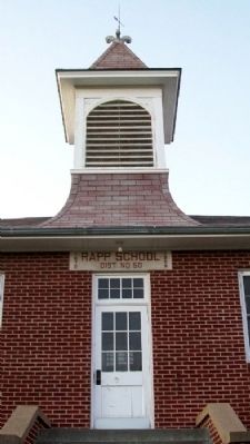 Rapp School Entrance image. Click for full size.