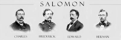 Salomon Brothers in the Civil War Marker image. Click for full size.
