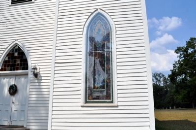 Liberty-Salem-Woodstock-Philomath Church Window image. Click for full size.