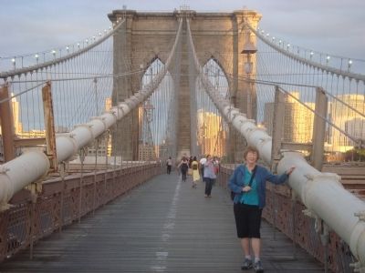 The East Tower of the Brooklyn Bridge image. Click for full size.