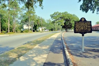 Old Eastman School Marker. Click for full size. Old Eastman School Marker image. Click for full size.