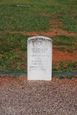 Douglas Butler Tombstone image. Click for full size.