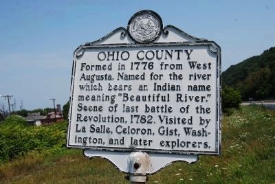 Ohio County Marker image. Click for full size.