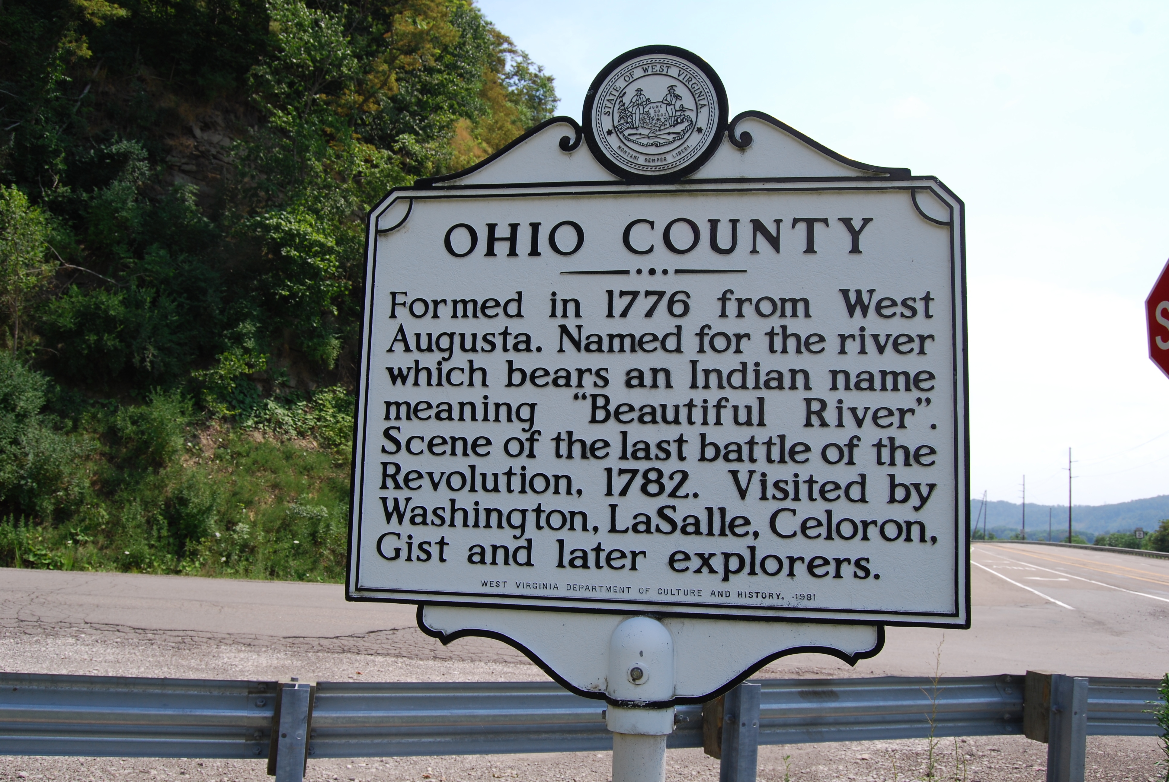Ohio County Marker