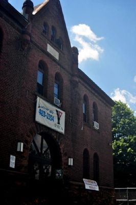 The Armory building as it is today: a YMCA image. Click for full size.