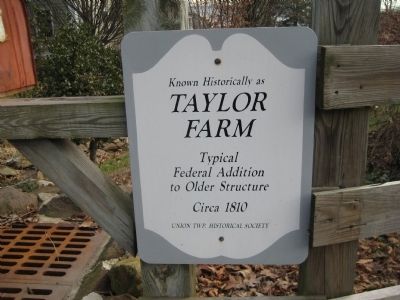 Taylor Farm Marker. Click for full size. Taylor Farm Marker image. Click for full size.