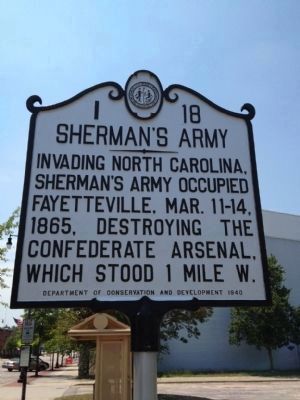 Sherman's Army Marker image. Click for full size.