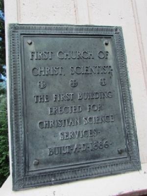 Secondary Marker on side of church image. Click for full size.