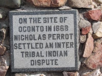 Nicholas Perrot Marker. Click for full size. Nicholas Perrot Marker image. Click for full size.