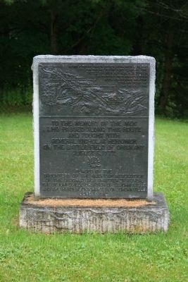 In Memory of the Men Marker. Click for full size. In Memory of the Men Marker image. Click for full size.