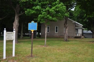 Bergen Museum Marker and Building image. Click for full size.