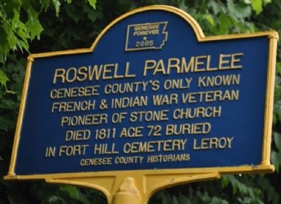 Roswell Parmelee Marker image. Click for full size.