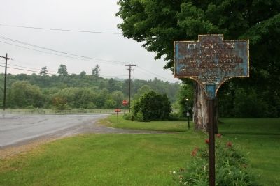 Fort Hendrick Marker. Click for full size. Fort Hendrick Marker image. Click for full size.