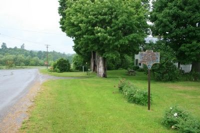 Fort Hendrick Marker. Click for full size. Fort Hendrick Marker image. Click for full size.