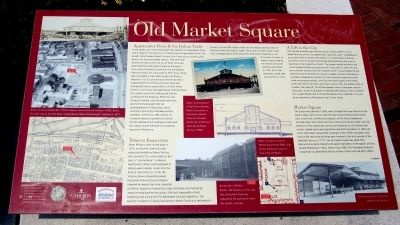 Old Market Square Marker image. Click for full size.