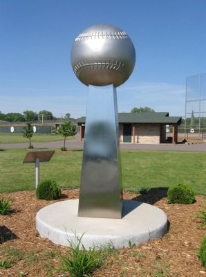 Youth Baseball Donor Recognition Monument image. Click for full size.
