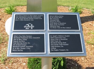 Donor Recognition Plaques image. Click for full size.