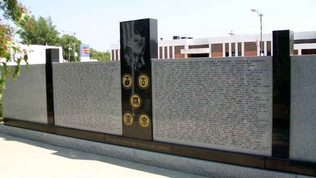Veterans Memorial (back)
