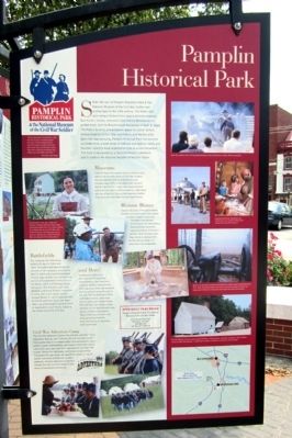Pamplin Historical Park Marker image. Click for full size.
