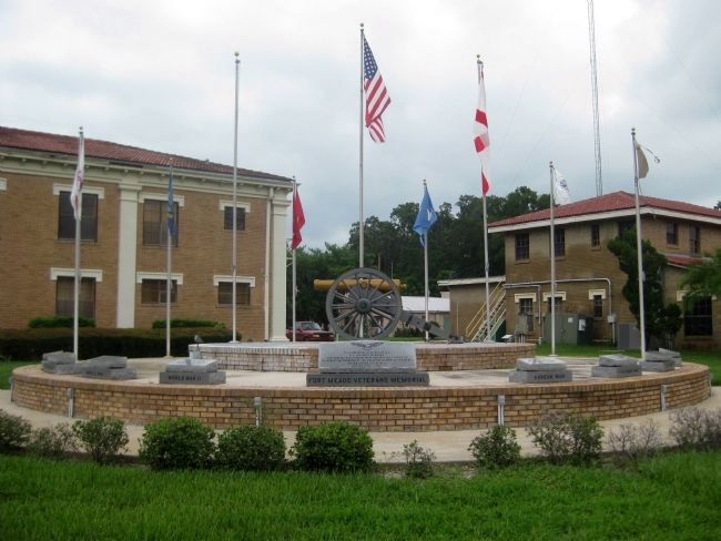 Fort Meade Veterans Memorial. Click for full size. Fort Meade Veterans Memorial image. Click for full size.