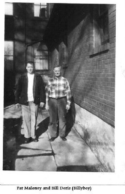 Pat Maloney and Billy Boy Doris image. Click for full size.