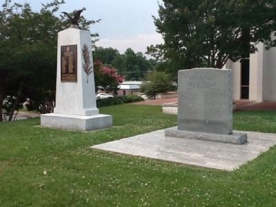 Iredell County Korea & Vietnam War Memorial Marker image. Click for full size.