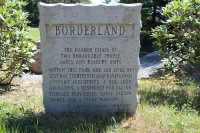 Borderland Marker. Click for full size. Borderland Marker image. Click for full size.
