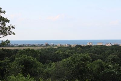 Overlooking the Eastern Entrance to the Cape Cod Canal image. Click for full size.