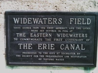 Widewaters Field Marker image. Click for full size.